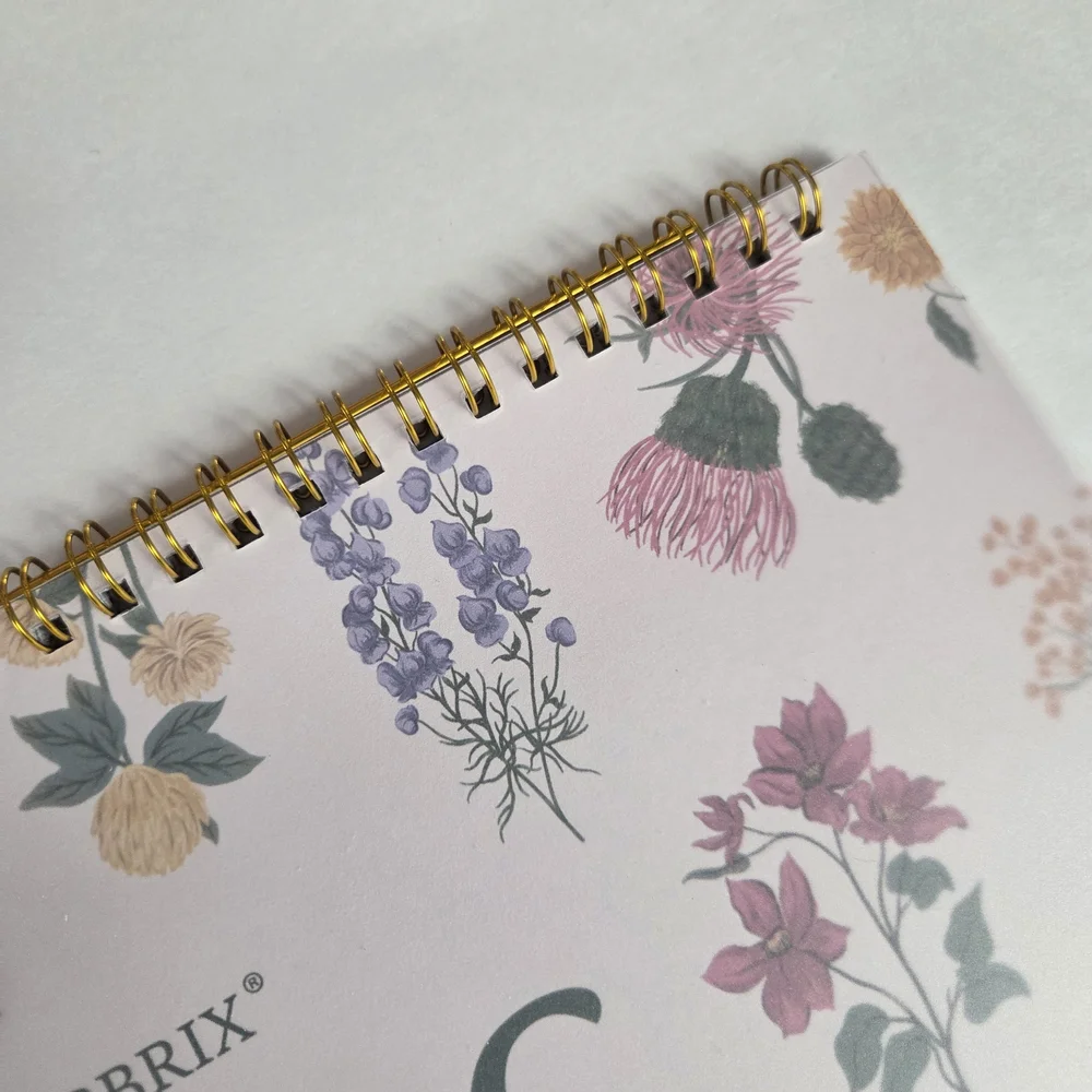 🔥4/$20 Cabbrix 18 Month Wall Calendar NEW -Floral -January 2026-July 2027